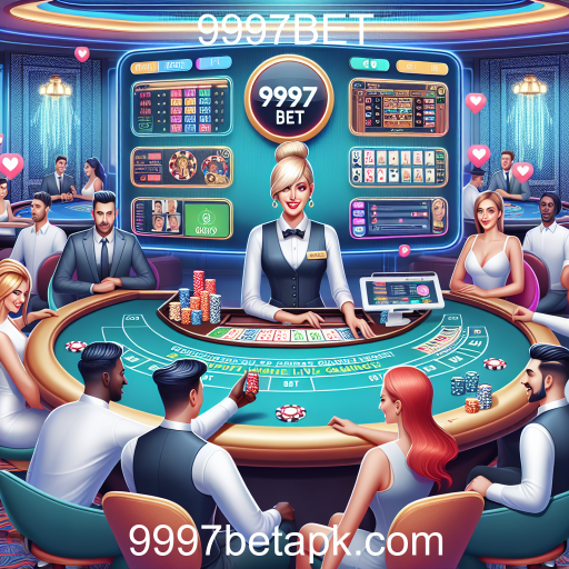A Experiência Imersiva do Casino Ao Vivo na 9997BET